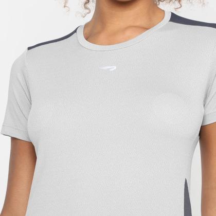 Imagem de Camiseta Rainha Tech II Feminina - Grafite+Cinza