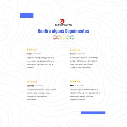 Imagem de Camiseta Rashguard Lycra Surf Mormaii Proteção UV