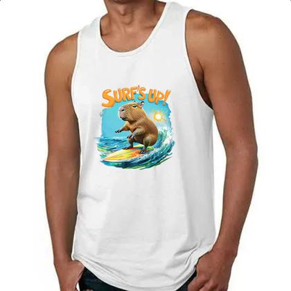 Imagem de Camiseta Regata Capivara surfs up