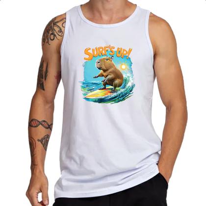 Imagem de Camiseta Regata Capivara surfs up