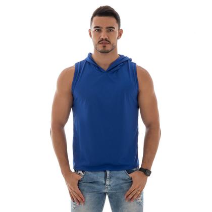 Imagem de Camiseta Regata Capuz Masculina Machão Academia Treino