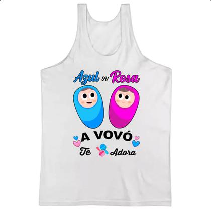 Imagem de Camiseta Regata Cha Revelacao a Vovo te adora