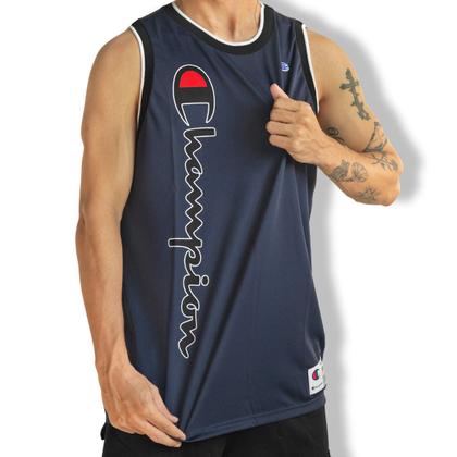 Imagem de Camiseta Regata Champion Basket Script Street Navy