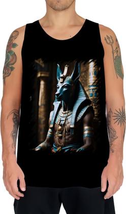 Imagem de Camiseta Regata Deus Egípcio Anubis Mortos 6