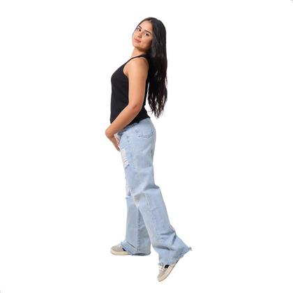 Imagem de Camiseta Regata Femininca viscolyra TechMalhas basica combina com varios looks