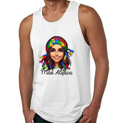 Imagem de Camiseta Regata Mae Atipica Autismo