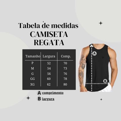 Imagem de Camiseta Regata Masculina Treino Dry Lisa Básica Academia