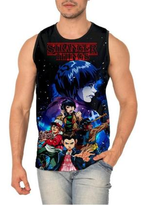 Imagem de Camiseta Regata Série Stranger Things Full Print Ref:86