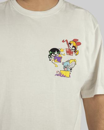 Imagem de Camiseta Regular Baw x PPG XMAS - Off White