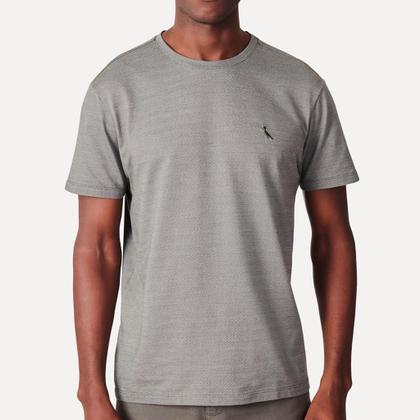 Imagem de Camiseta Reserva Regular Espinha de Peixe Cinza Escuro