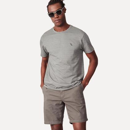 Imagem de Camiseta Reserva Regular Espinha de Peixe Cinza Escuro