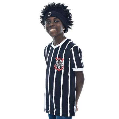 Imagem de Camiseta Retrô Corinthians Democracia 1982 Infantil Coimbra