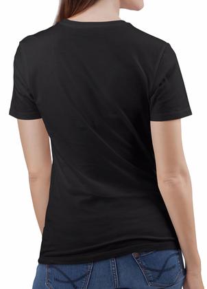 Imagem de Camiseta Rock Caveira Moto Harley Feminina Roupas