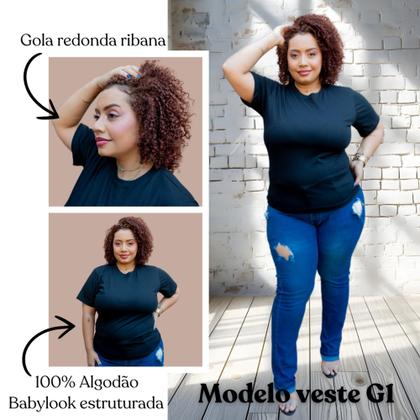 Imagem de Camiseta rosa babylook junina festa quadrilha são joão camisa look diferente algodão top