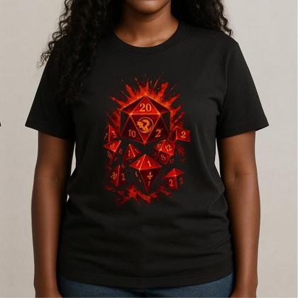 Imagem de Camiseta RPG DICES Tradicional