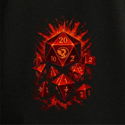 Imagem de Camiseta RPG DICES Tradicional