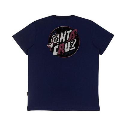Imagem de Camiseta Santa Cruz DNA Dot SS Masculina Azul Marinho