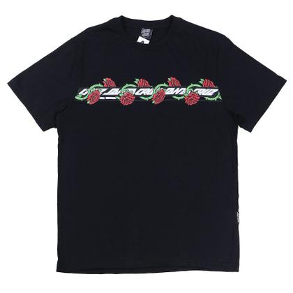 Imagem de Camiseta Santa Cruz Dressen Roses Face Preto