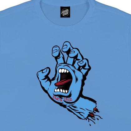 Imagem de Camiseta Santa Cruz Screaming Hand Front Masculina Azul