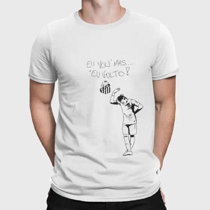 Imagem de Camiseta Santos Neymar Jr. Eu Vou Mas Eu Volto