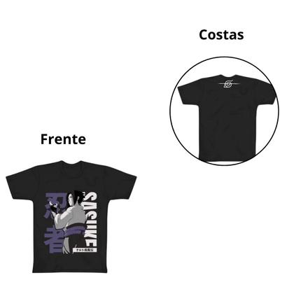 Imagem de Camiseta sasuke uchiha preto p