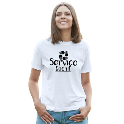 Imagem de Camiseta Serviço Social Personalizada Universitária