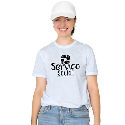 Imagem de Camiseta Serviço Social Personalizada Universitária