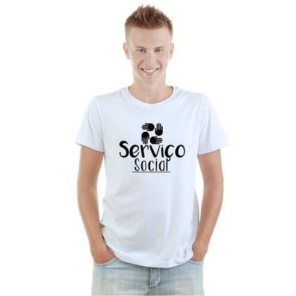 Imagem de Camiseta Serviço Social Personalizada Universitária