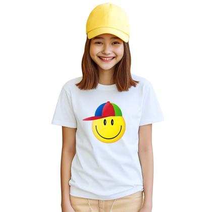 Imagem de Camiseta Smile De Boné Personalizada Infantil
