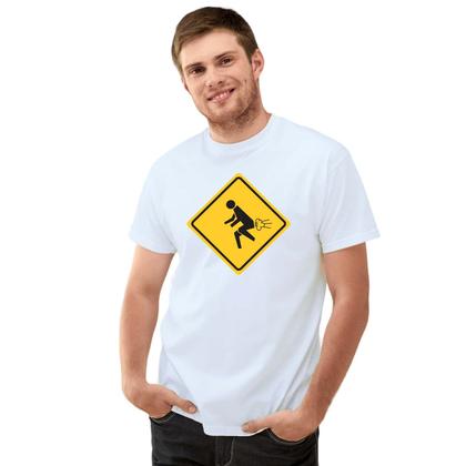 Imagem de Camiseta Soltar Pum Camisa Personalizada Blusa Adulto Algodão com Poliéster