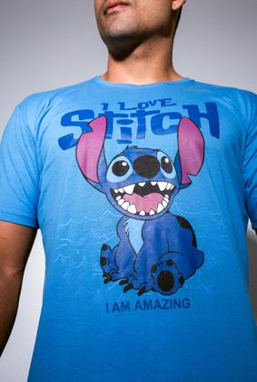 Imagem de Camiseta Stitch I Am Amazing Adulto