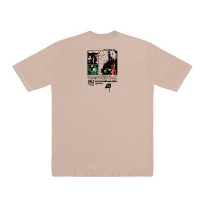 Imagem de Camiseta Streetwear Oversized Moda Urbana Algodão Hip Hop