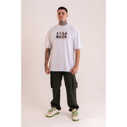 Imagem de Camiseta Streetwear Oversized Moda Urbana Estilo Casual