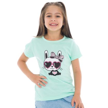 Imagem de Camiseta T-shirt Babylook Feminina juvenil 2 à 16 anos Meninas