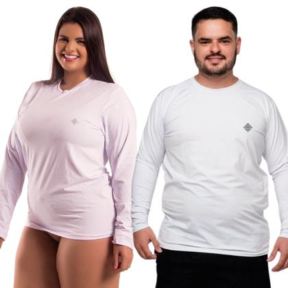 Imagem de Camiseta Térmica Plus Size Poliamida Segunda Pele Unissex