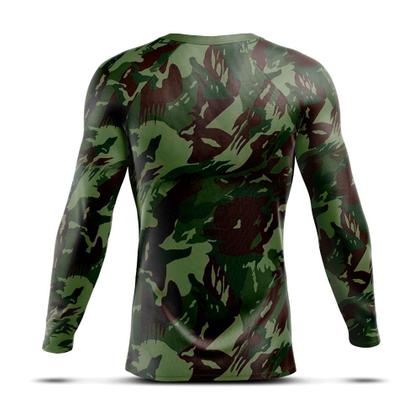 Imagem de Camiseta Térmica Segunda Pele AD Store Dry Fit Camuflado Exército