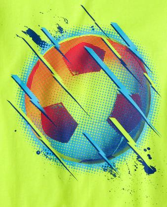 Imagem de Camiseta The Children's Place Boys Sports, pacote com 3 unidades, azul, tamanho M