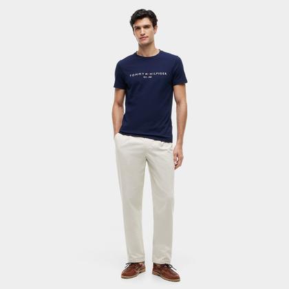 Imagem de Camiseta Tommy Hilfiger Casual Masculina
