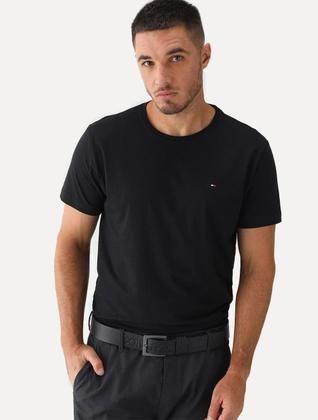 Imagem de Camiseta Tommy Hilfiger Masculina Essential Cotton Preta