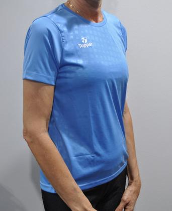 Imagem de Camiseta topper deep feminino azul