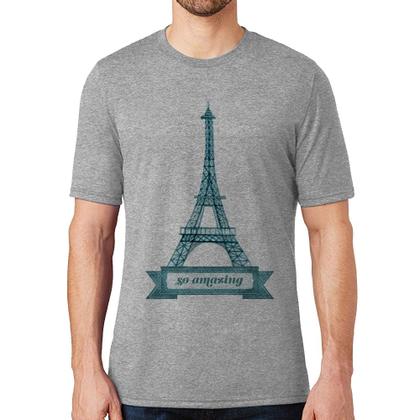 Imagem de Camiseta Torre Eiffel Amazing - Foca na Moda