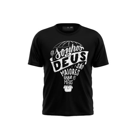 Imagem de camiseta Tshirt Os Sonhos de Deus são maiores que os meus