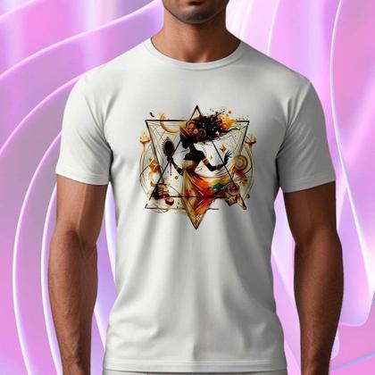 Imagem de Camiseta Umbanda Estrela Guia de Oxum - Umbanda e Candomblé