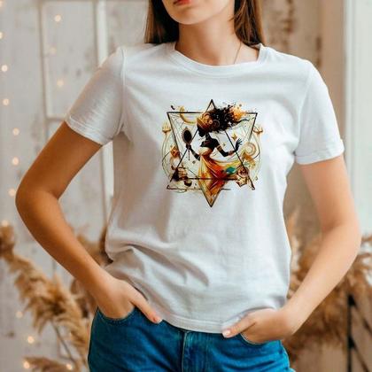 Imagem de Camiseta Umbanda Estrela Guia de Oxum - Umbanda e Candomblé