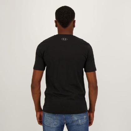 Imagem de Camiseta Under Armour Boxed Sportstyle - Preta/Grafite