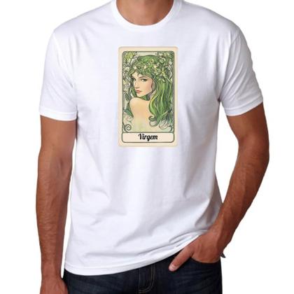 Imagem de Camiseta Unissex Carta Taro Signo Virgem
