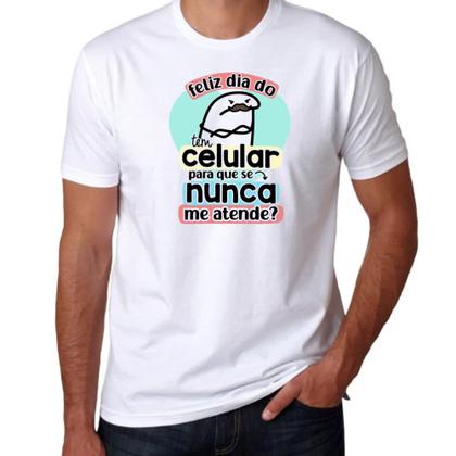 Imagem de Camiseta Unissex Dia dos Pais Flork Celular