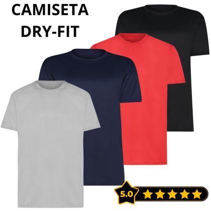 Imagem de Camiseta Unissex Esportiva Dry Fit Premium EstiloDurabilidade e Conforto Tamanho GG Branco