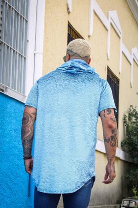Imagem de Camiseta Veludo com Capuz Pierry Lohan - V15