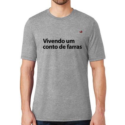 Imagem de Camiseta Vivendo um conto de farras - Foca na Moda